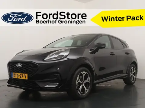 Ford Puma EcoBoost Hybrid 125 pk ST-Line X | Winter Pack | El. a. klep | B&O | Half leer | Camera | 