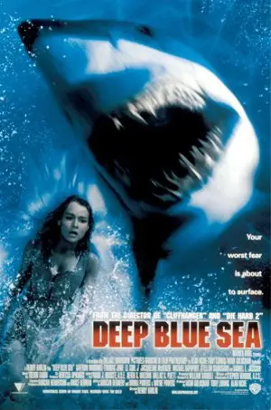 DEEP BLUE SEA filmposter.