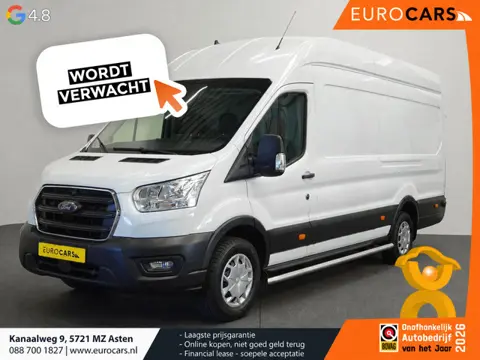 Ford Transit 350 2.0 TDCI L4H3 Trend RWD Airco Bluetooth Cruise Control Camera Trekhaak