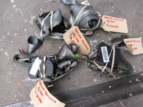 Daewoo Tacuma 1.8 2001 Complete set veiligheidsgordels