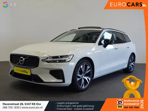 Volvo V60 2.0 T6 Recharge AWD R-Design Panoramadak Navigatie Apple Carplay/Android Auto Camera Parke