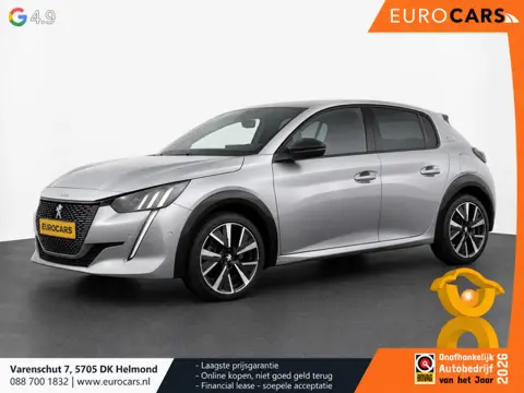 Peugeot 208 1.2 PureTech GT-line Automaat Navigatie Apple CarPlay Android Auto Parkeerhulp Cruise co