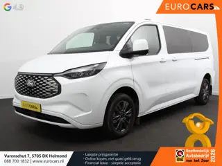Ford e-Transit Custom 340 L2H1 Limited 65 kWh 8 persoons Automaat Cruise Control Airco Lichtmetalen 