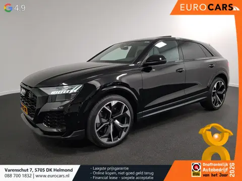 Audi Q8 4.0 TFSI RS Q8 Quattro 600pk! Panorama dak Navigatie Electrische achterklep Led Camera Clima