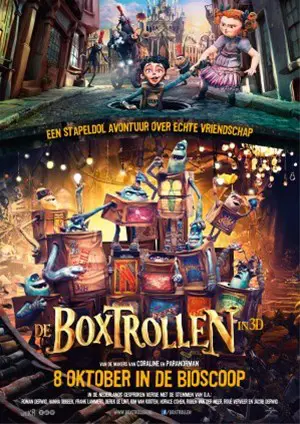 DE BOXTROLLEN filmposter.