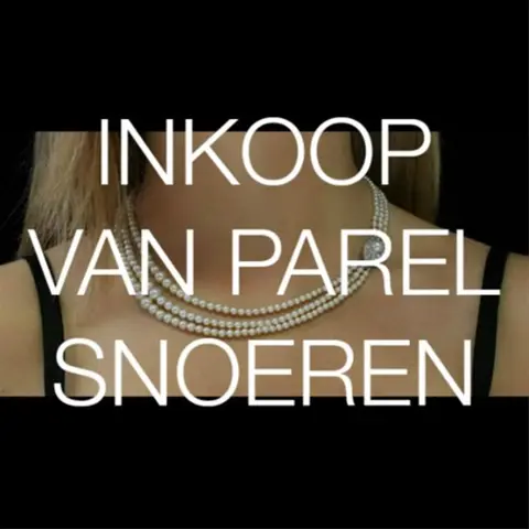 Inkoop, aankoop en opkoop van halssnoeren met parels.