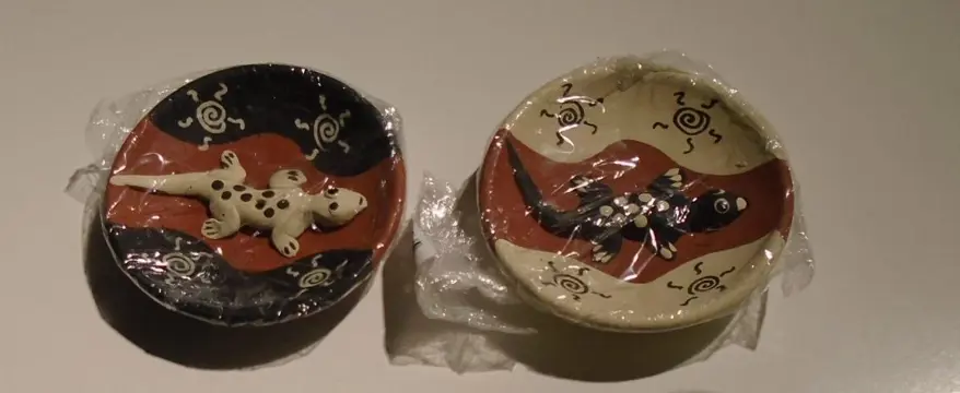 HAGEDIS SCHAALTJES SET KERAMIEK NIEUW.