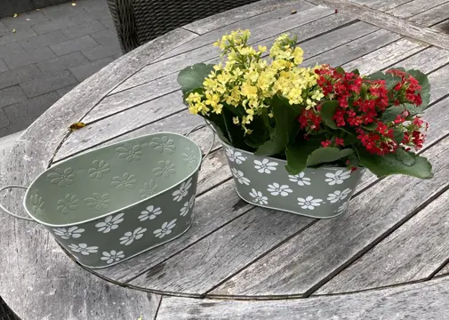 METALEN PLANTENBAKKEN MILD JADE NIEUW