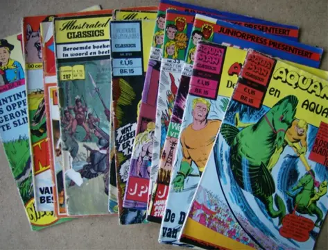 Diverse comics adv. 565
