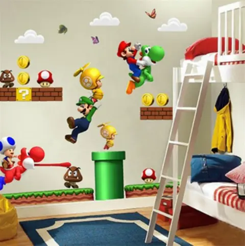 Super Mario Muursticker