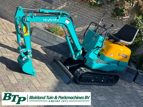 Kubota k-005 Diesel minigraver gebruikte micrograver