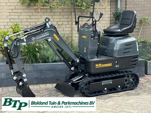 JANSEN Minigraver mini graafmachine MB500 ACTIE op voorraad!