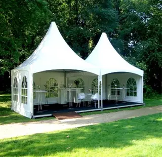 Pagodetenten met of zonder zijwanden
