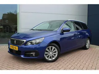Peugeot 308 SW 1.2 PureTech 130pk Blue Lease Premium Leer Airco Navi Carplay Camera Pano Dealer onde