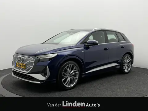 Audi Q4 e-tron 40 S edition 77 kWh SOH 96,2% | Warmtepomp | Matrix Led | Navigatie | Camera | Leer |