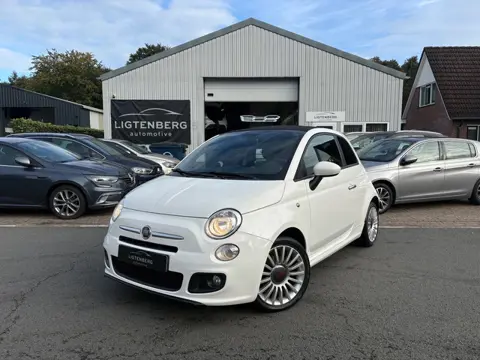 Fiat 500 C 0.9 TwinAir 500S Cabrio|Parkeersensor|Airco|NAP