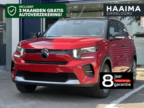 Citroen Ë-C3 Plus 113pk Comfort Range 44 kWh | Comfort Stoelen | Apple Carplay/Android Auto | Parkee