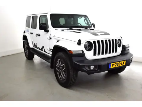 Jeep Wrangler Unlimited Hybride 280 KW plug inn 2.0T 80th Anniversary: In 06-2026 nieuw accu pakket 