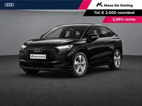 Audi Q4 Sportback e-tron Advanced edition 204 PK · Hemelbekleding zwarte stof · Lendensteunen · Trek