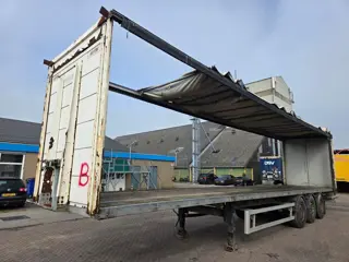 System Trailers GSPRS 27 - SAF Axles - Disc Brakes 3-assige schuifzeilen oplegger - Luchtvering - 38