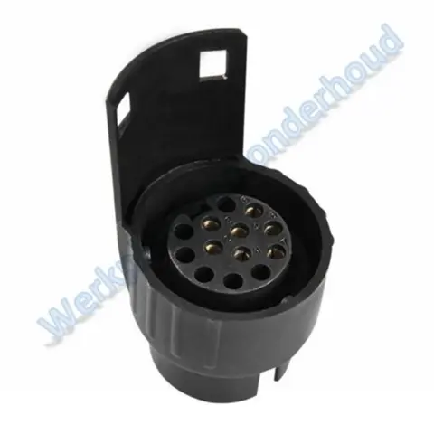 Verloopstekker van 7- naar 13-polig