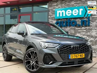 Audi Q3 Sportback 45 TFSIe 3x S-LINE l PANO l SFEER l ASSISTENTIE l CAMERA l LEDER l LED l ORG.NL l 