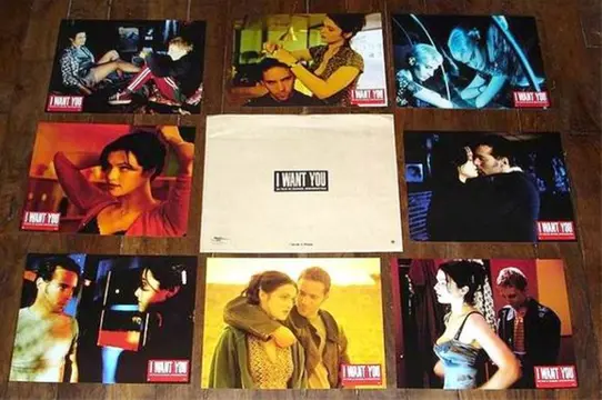 I WANT YOU lobbycard set.