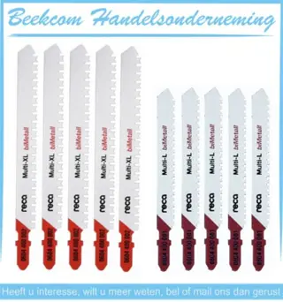 Reca decoupeerzaagblad universeel Multi-XL en L BiMetaal