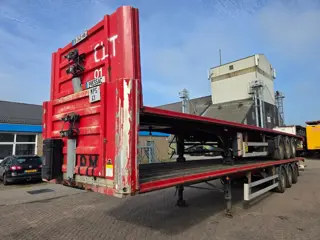 Fruehauf Gigant - Disc 3-assige platte oplegger - Gigant assen - Schijfremmen - Luchtvering - 358/55