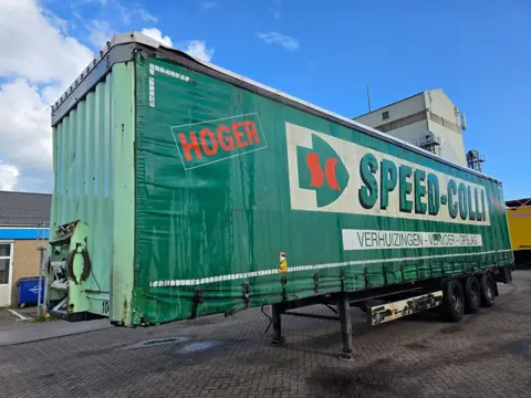 Krone SD 27 - BPW Axles - Disc Brakes 3-assige Schuifzeil oplegger - Luchtvering - 385/65 R22.5 - 39