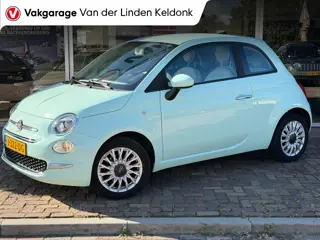 Fiat 500 1.0 Hybrid Lounge Mint groen 1e eigenaar
