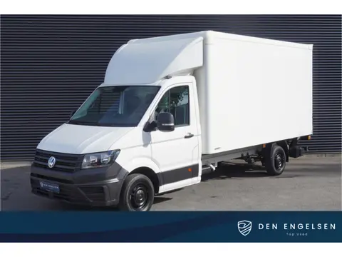 Volkswagen Crafter 180pk Automaat Bakwagen Laadklep Trekhaak Apple carplay Stoelverwarming Airco Cru