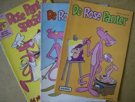 De rose panter comics adv. 717