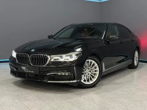 BMW 7 Serie 750i xDrive High Executive | 449 pk | Black Sapphire Metallic | Nappa Cognac | 2018