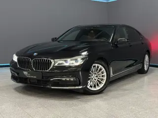 BMW 7 Serie 750i xDrive High Executive | 449 pk | Black Sapphire Metallic | Nappa Cognac | 2018