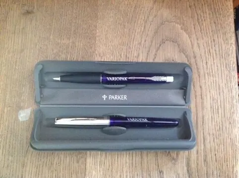 Parkerpennenset, nieuw - met nieuwe vulling