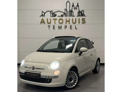 Fiat 500 C 1.2 Lounge Automaat Cabrio Airco Parkeersensoren Leder/Stof