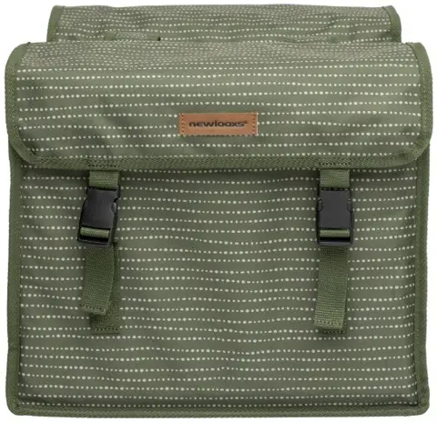 Dubbele fietstas new looxs fiori double - 30 liter -