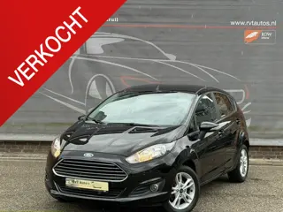 Ford Fiesta 1.25 Style Ultimate 1ste eigenaar,Nieuwstaat,Stoelverwarming,Parkeersensoren,Bleutooth,G
