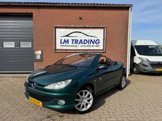 Peugeot 206 CC 1.6-16V Roland Garros CABRIO AIRCO LMV LEER NAP! APK 03-04-2027