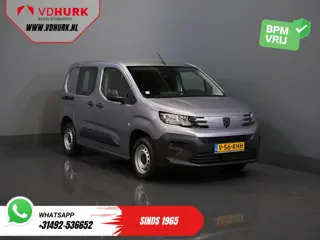 Peugeot Partner 1.5 HDI 100 pk Dealer Onderhouden/ 3Pers./ Carplay/ Cruise/ Airco/ Camera/ PDC