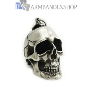 Div. rvs bikers hangers skull doodskop doodshoofd