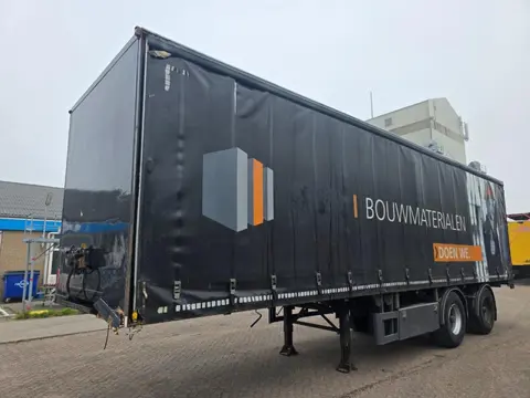 Pacton BPW - Disc 2-assige schuifzeiloplegger - BPW assen -Schijfremmen - Luchtvering - Rongen - Ger