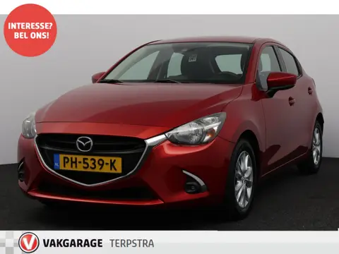 Mazda 2 1.5 Skyactiv-G Dynamic/ 15'' LMV/ Keyless-GO/ Lane-Assist./ Navi/ Airco/ Cruise/ Elek. pakke