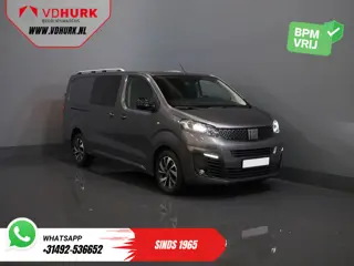 Fiat Scudo 2.0 MJ 180 pk Aut. DC Dubbel Cabine Xenon/ 2x Schuifdeur/ Carplay/ Keyless/ Navi/ Climate