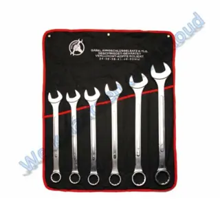 Kraftmann steekringsleutelset zwaar 34 t/m 50mm 6-delig