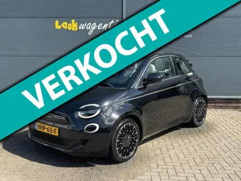 Fiat 500 C e La Prima 42 kWh Cabrio by Bocelli *JBL *camera *VERKOCHT*