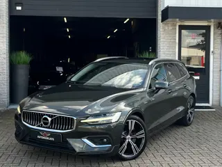 Volvo V60 2.0 T6 AWD Inscription | 310 pk | Pine Grey | Maroon Brown leder | Dealeronderhouden | Ele