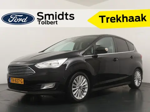 Ford C-MAX EcoBoost 125 pk Titanium | Trekhaak | Camera | Voorruitverw. | Navi | Clima | Cruise | 4 