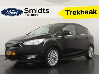 Ford C-MAX EcoBoost 125 pk Titanium | Trekhaak | Camera | Voorruitverw. | Navi | Clima | Cruise | 4 